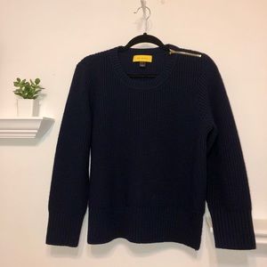 St. John Dark Blue Sweater